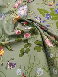 Джинс стрейч Луг оливковый