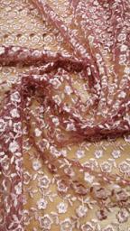 Гипюр Индонезия пыльная роза M