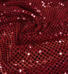 Пайетка Монетка вишнёвая