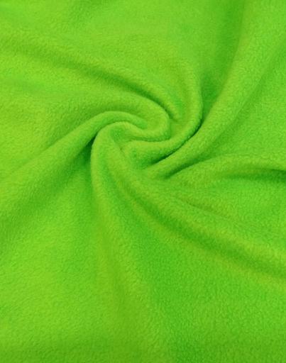 Флис однотонный салатовый