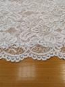 Кружево стрейч плотное белое