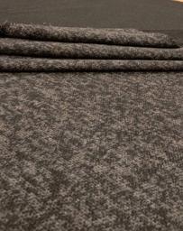 Трикотаж Меланж тёмно-серый