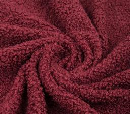 Мех Ягнёнок бордовый