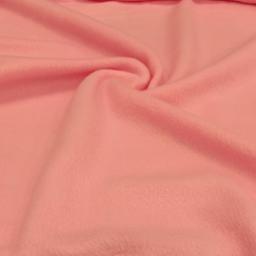 Флис однотонный светло-розовый