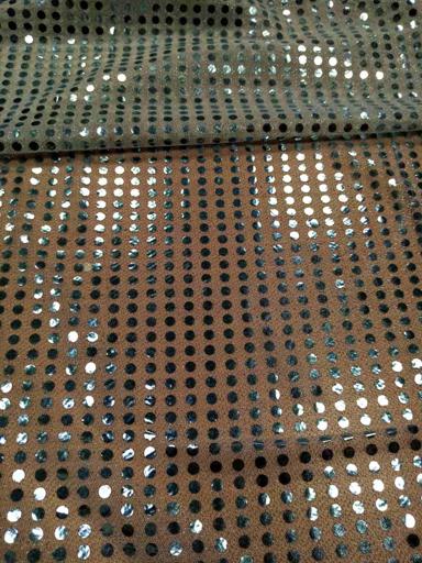 Пайетка Монетка зелёная светлая