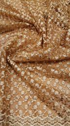 Гипюр Индонезия золотой песок M