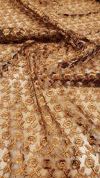 Гипюр Индонезия молочный шоколад M