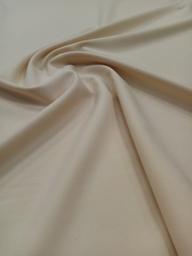 Плательная однотонная молочная