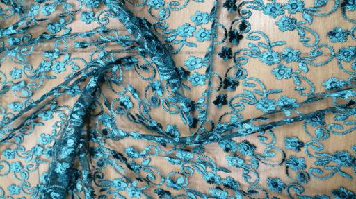 Гипюр Индонезия морская волна M