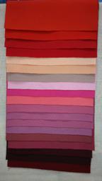 Габардин однотонный Комплект образцов №1