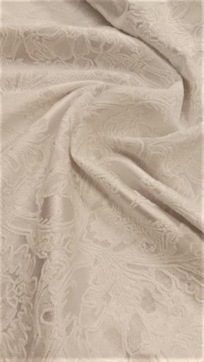 Жаккард-хлопок гладкокрашенный белый