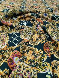 Плательная Значки тёмно-зелёная